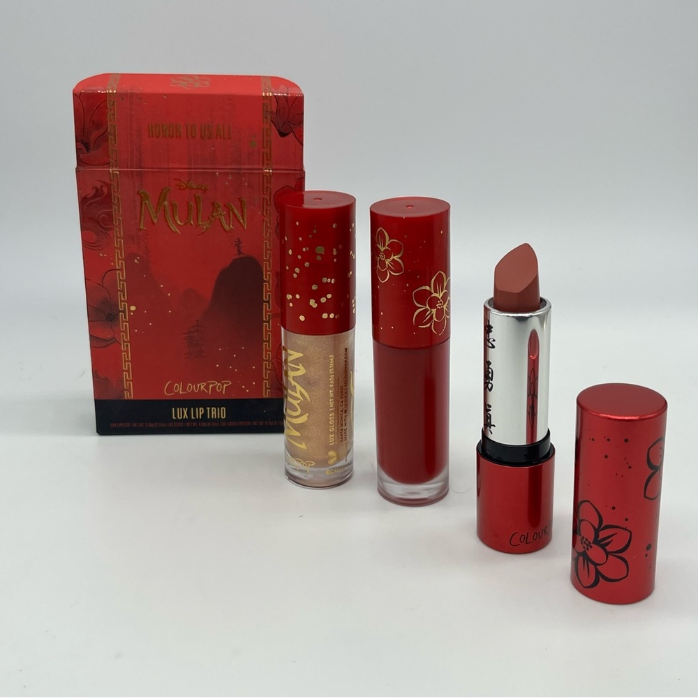 DISCONTINUED ColourPop x Disney Mulan Bundle FREE SHIPPING - Picture 4 of 7